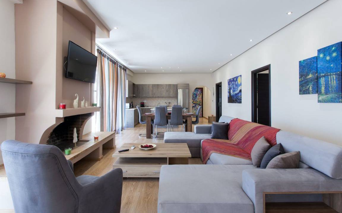 Glyfada Apartment | 120 m² Apartment ∙ 3 bedrooms ∙ 7 guests