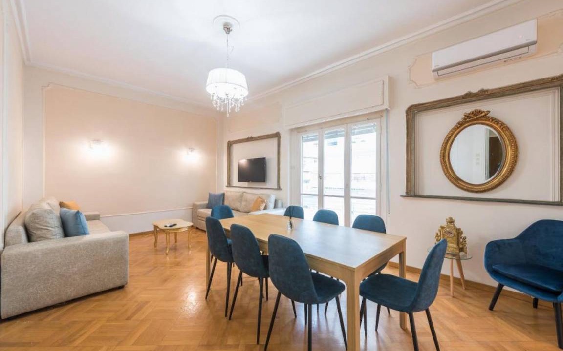 Ampelokipoi Apartment | 130 m² Apartment ∙ 5 bedrooms ∙ 13 guests