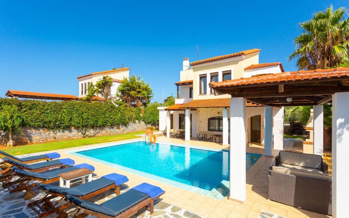 Kefalas Villa | 130 m² Villa ∙ 4 bedrooms ∙ 7 guests