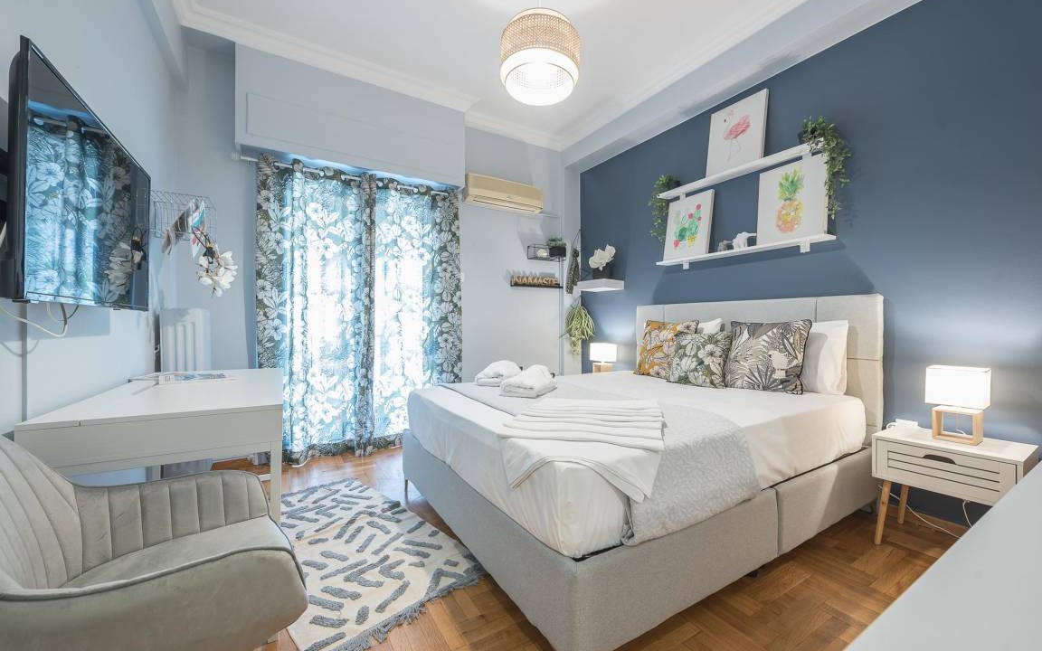 Ampelokipoi Apartment | 40 m² Apartment ∙ 1 bedroom ∙ 3 guests