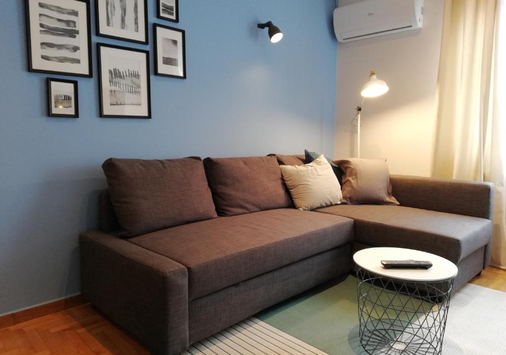 Makrigianni Apartment | Acropolis cozy blue flat