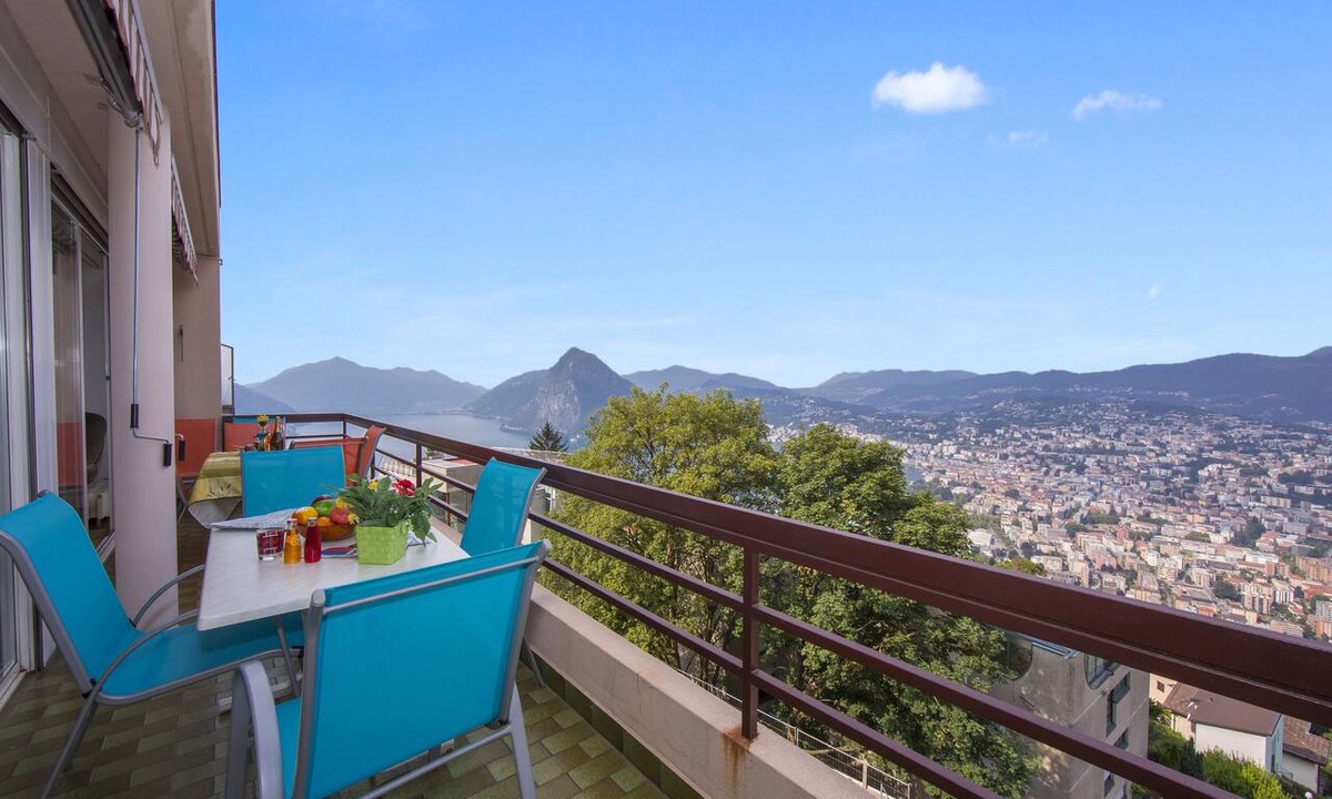Aldesago Apartment | Aldesago Panoramica with shared Pool and Lugano View, Aldesago (Lugano), Switzerland