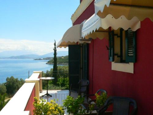Apraos Bed & Breakfast | Apraos Bay Hotel In Kalamaki Beach, a nice view over the whole Apraos Bay