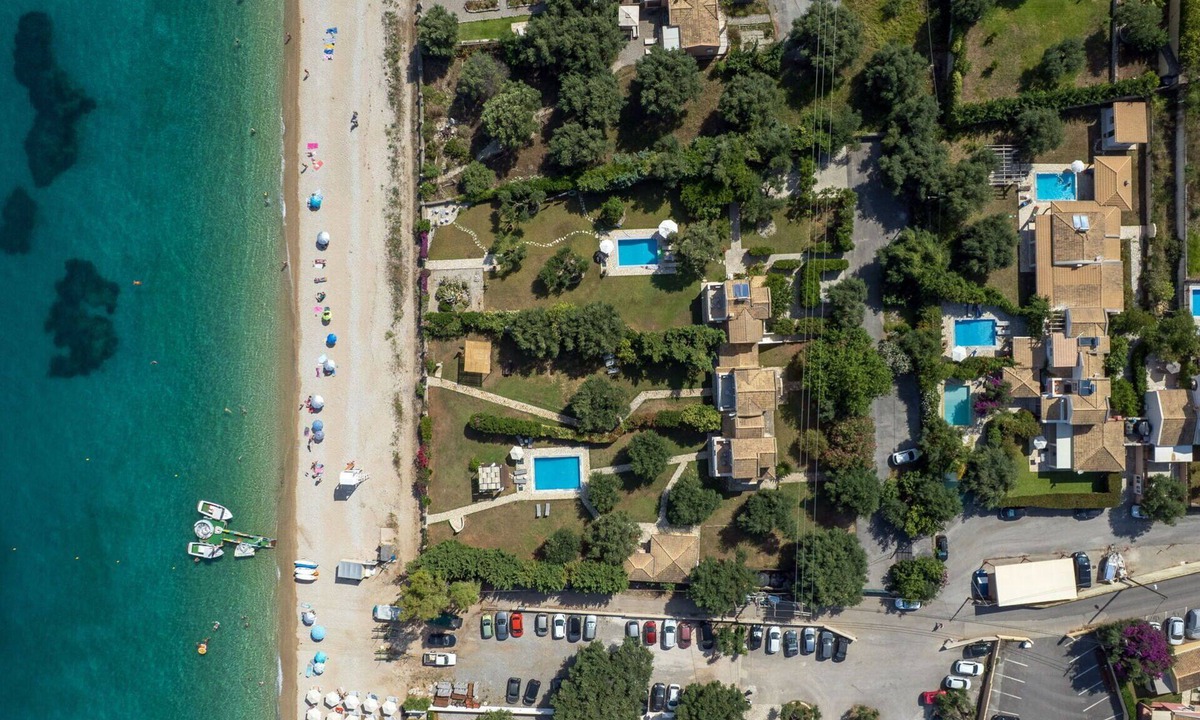 Barbati Villa | Beach Villa Blue - Seaside Villa Rental on Corfu Island, Greece