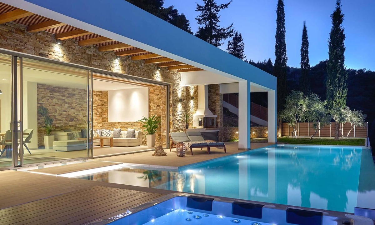 Marathias Villa | Beautiful villa, incredible views, infinity pool