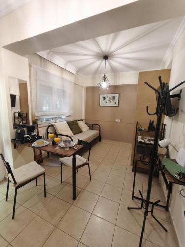Larissa Apartment | Central Petite Hideaway with Balcony- Near Station