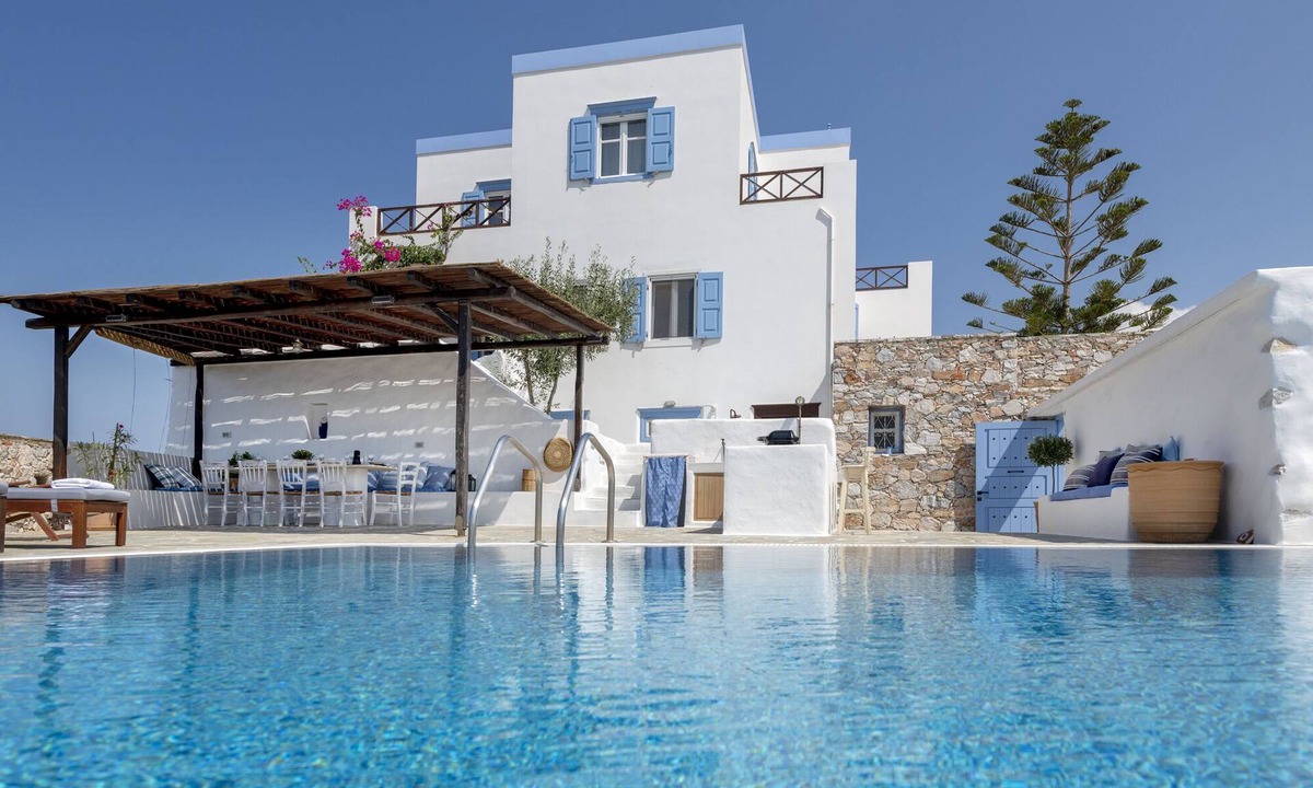 Vissa Villa | Cycladic Aura - Holiday cottage with private pool, panoramic sea and sunset view