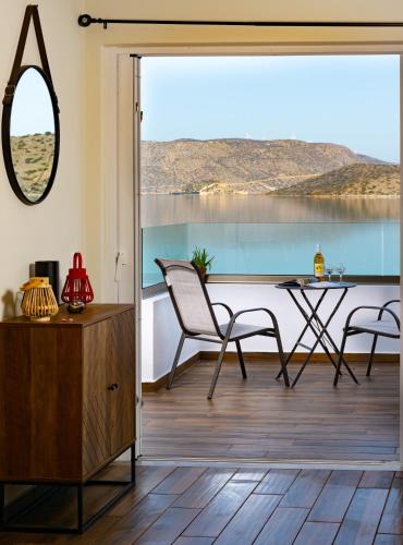Elounda Apartment | Elounda Harmony Sea front apartment