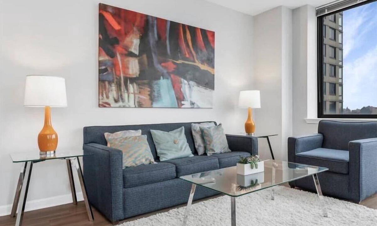 Hudson Exchange Apartment | JC PATH 2 BR | Linens/Towels | Gym + Rooftop