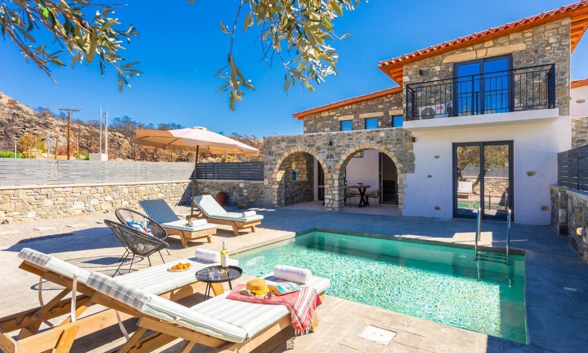 Kiotari Villa | La Casa Di Pietre 1 - Three Bedroom Villa, Sleeps 6