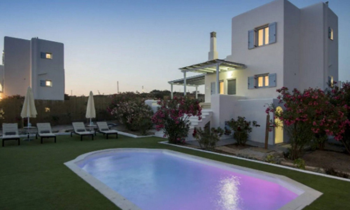 Naxos Villa | Magnificent Naxos Villa | 3 Bedrooms | Villa Sayoko | Spacious Outdoor Area.