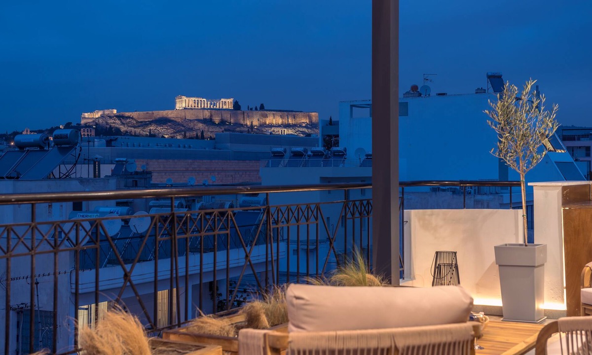 Neos Kosmos Apartment | Parthenon dream, breathtaking views with free parking