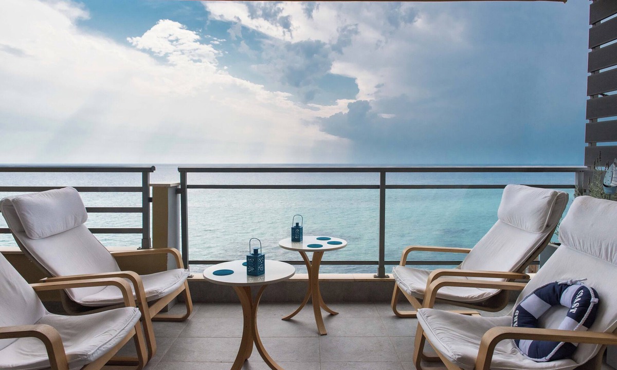 Nea Potidaia Apartment | Potidea Sea View A by Luxlikehome