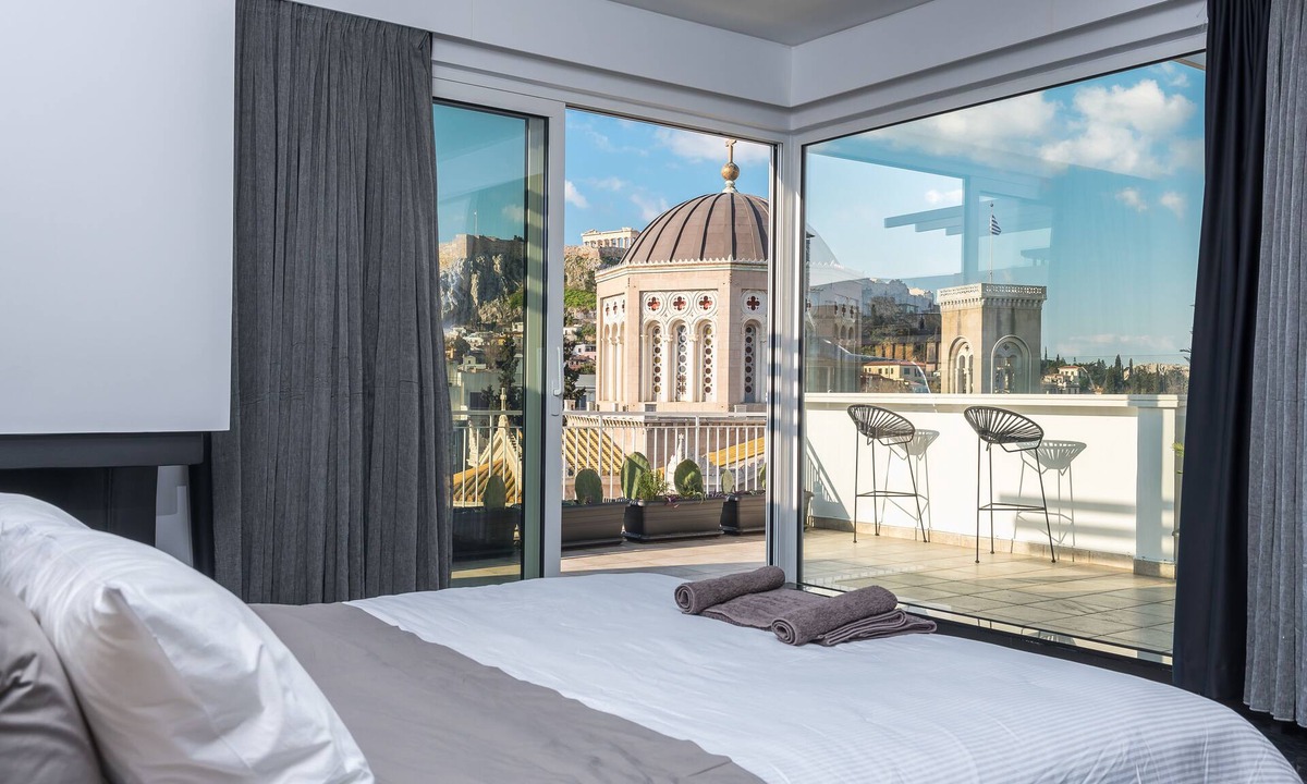 Plaka Apartment | Private Loft Suite with stunning view of Acropolis