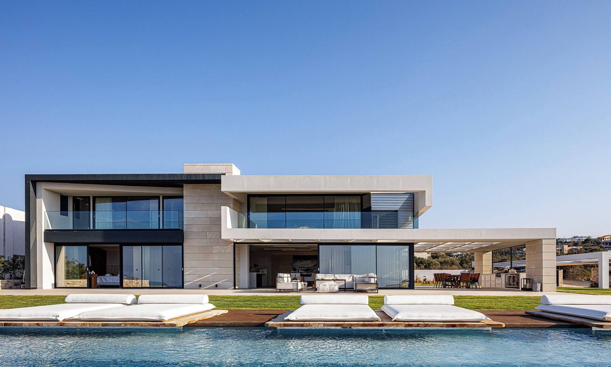 Akrotiri Villa | Sculpted by Nature, Defined by Sophistication: by etouri