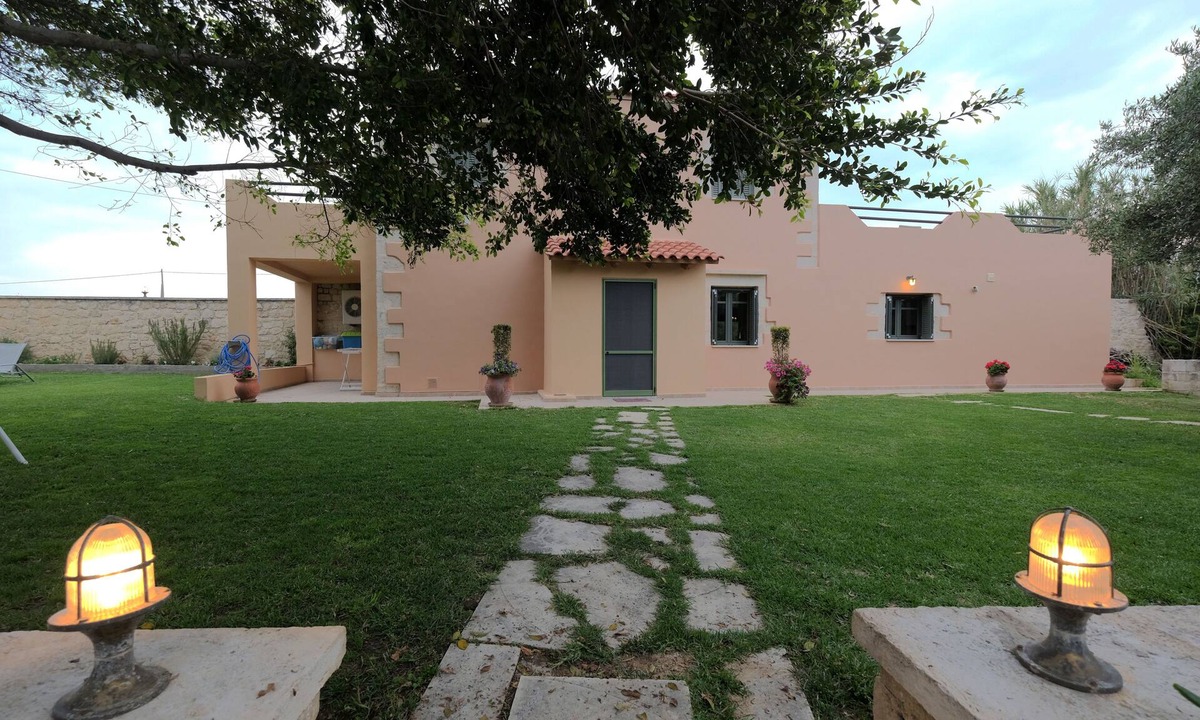 Filaki Villa | Seaview Traditional Villa Among Olive Trees 500 Metres from Sandy Beach