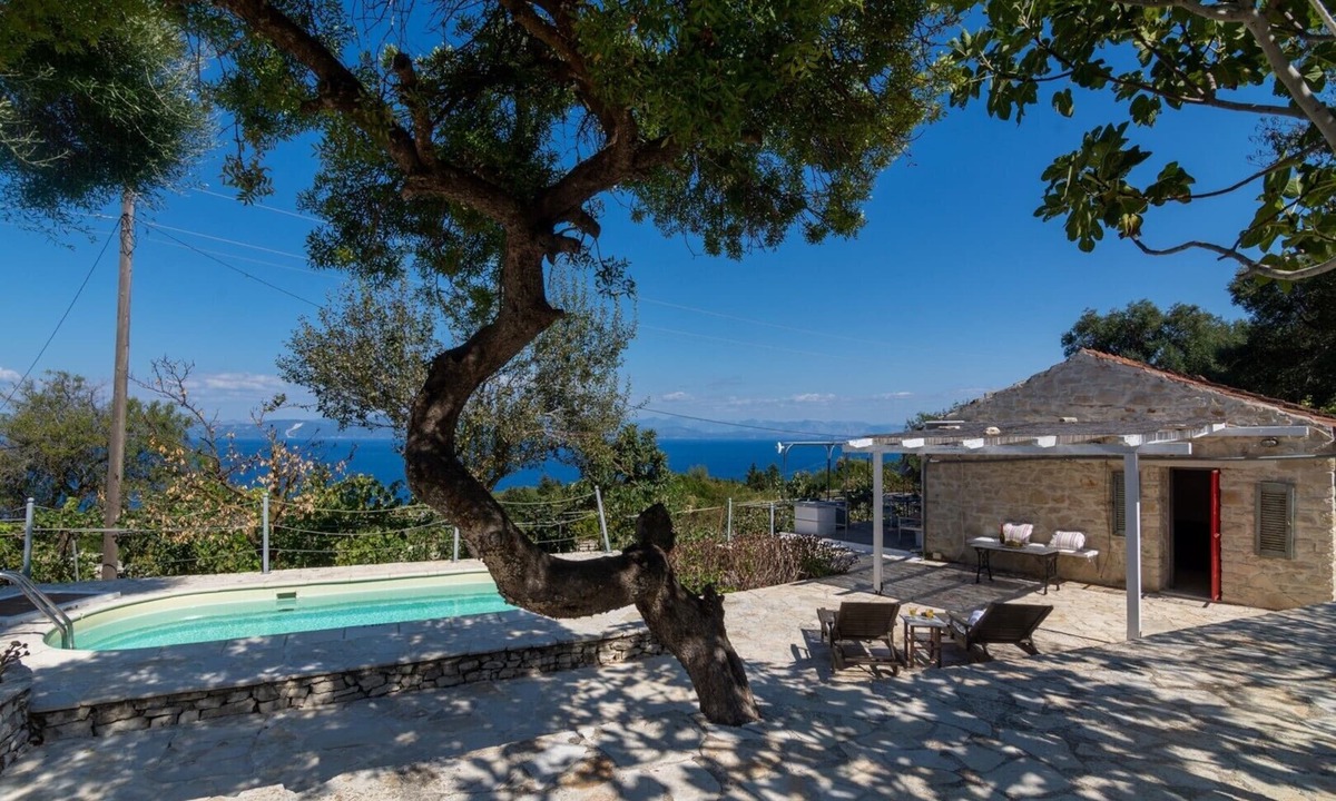 Koutsi House | Secluded Antipaxos Retreat with Stunning Sea Views and Privacy
