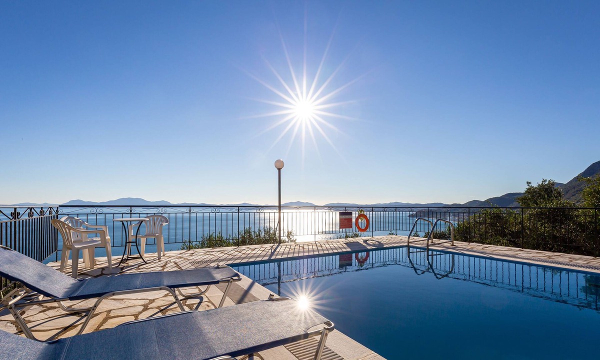 Barbati Villa | Villa Katina - private pool & sea view