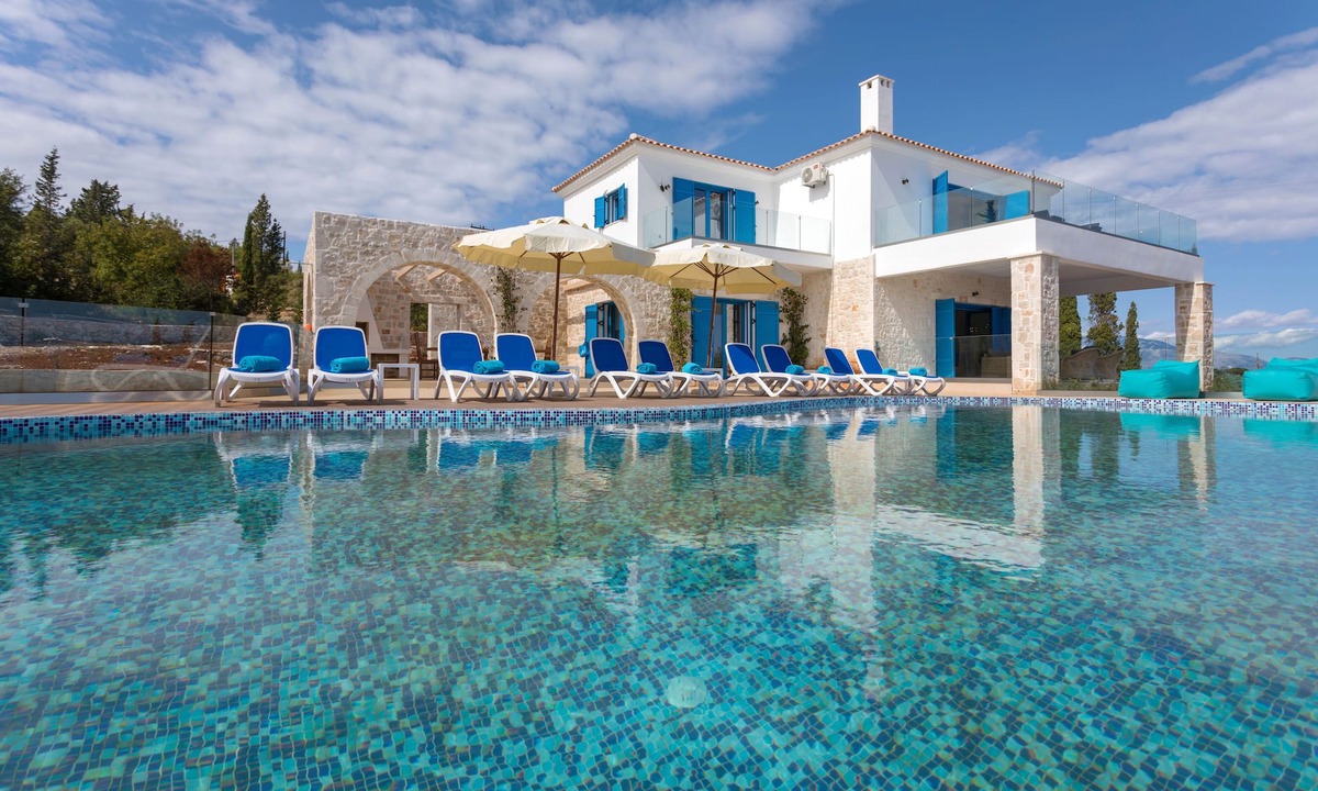 Askos Villa | Villa private pool, panoramic view!