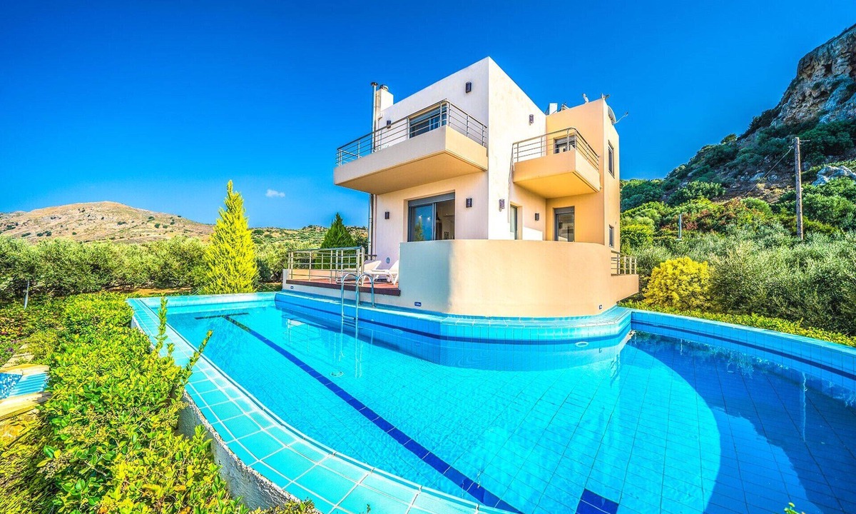 Nopigia Villa | Villa Sirocco, Sunset View, 5' to Sandy Beach!