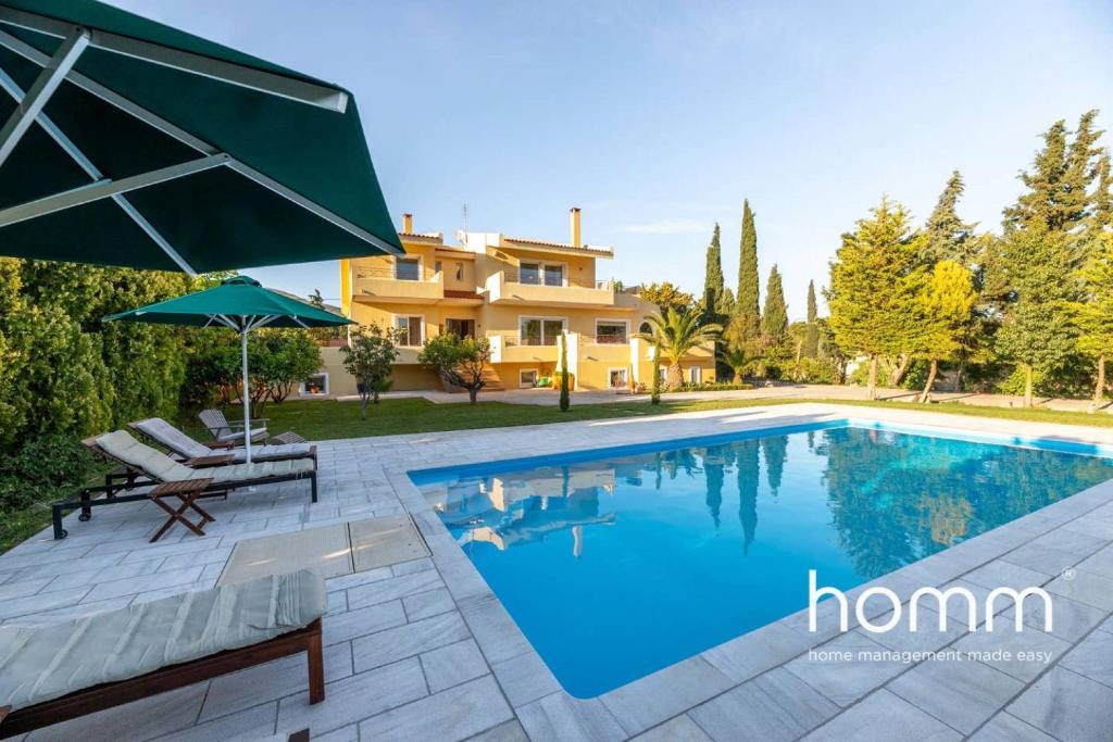 Saronikos Villa | Villa Valma homm with 5 bedrooms and private pool