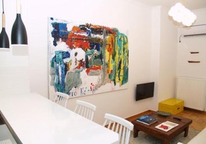 A Refreshed & Rich in Details Apartment in Piraeus (Passalimani - Marina Zeas)