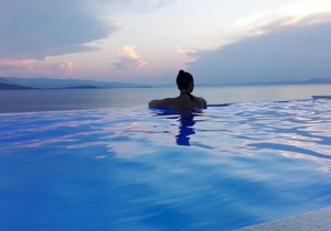 Apartment No. 1 # for 3 adults or 2 adults + 2 children - panorama sea view with pool