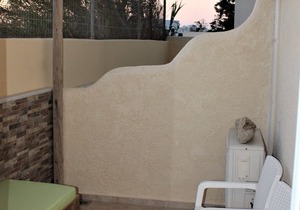 Aquarial Home is new built, spacious , with stone wall and aquarium.