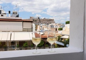 Balcony with Acropolis view
