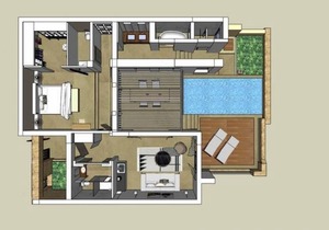Eagles Villas Halkidiki Ocean One Bedroom Pool Villa with Private Garden