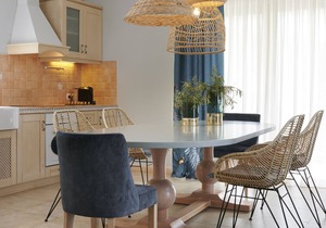 Grand Villa with Private Pool - with Panoramic View, Art Blue Villas
