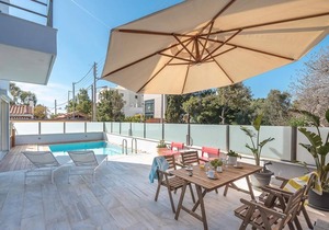 Greek Villa sunrelax with Private Pool Jacuzzi
