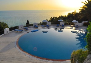 Holiday Apartments Maria with pool and Amazing view - Agios Gordios Beach