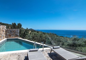 Metatulia 1 villa,sea views,pool,Souda,Plakias