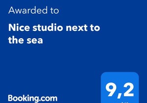 Nice studio next to the sea