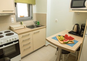 One Bedroom Apartment with a breezy Sea-View balcony. Breakfast included.