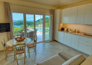 Paleopetres K-One - Premium Double Suite - Sea Views - Beach - Pool - Kalami -