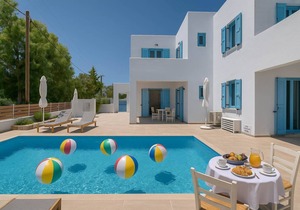 Paros Poolside Gem - Athena's Sea Getaway