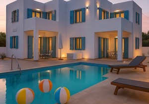 Paros Poolside Gem - Athena's Sea Getaway