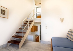 Sea view room in Orestis hotel