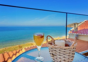 Thalassa Beachfront Villa with private pool
