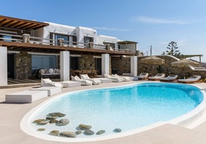 Villa M - Brand New Modern Luxury Villa w/Sunset View in Mykonos Island, Greece