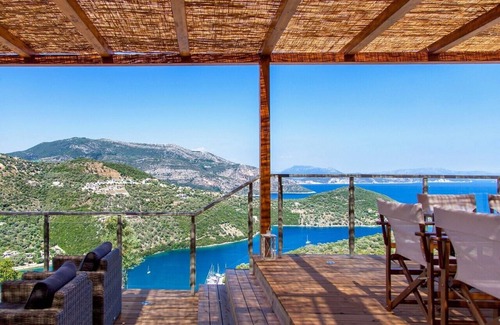 Sivota Villa | ALFRESCO VILLAS : Breathtaking view , beautiful classic modern designed villas