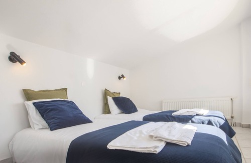 Neos Marmaras Apartment | Alterra Vita Apartmetns: Apartment with Attic and sunset view