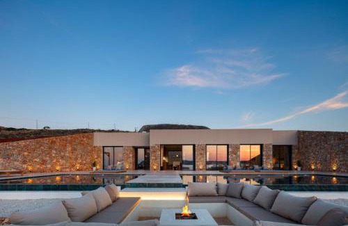 Apokoronas Villa | Boutique villa Dionysos Heated Pool & Sauna