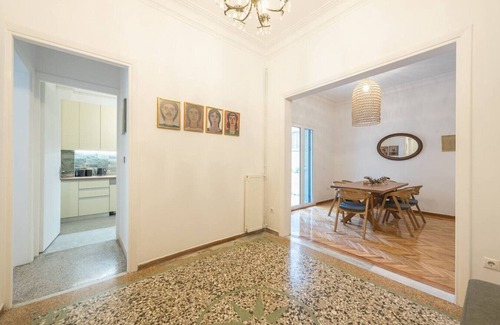 Exarhia Apartment | Bright, Spacious Athens City Stay