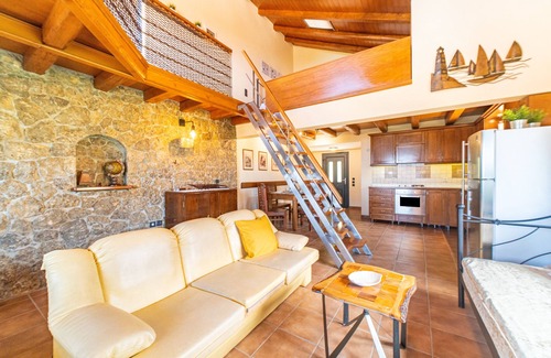 Paramonas Villa | Corfu Villa Nikolas with Sea View, Private Garden, A/C & Wi-Fi