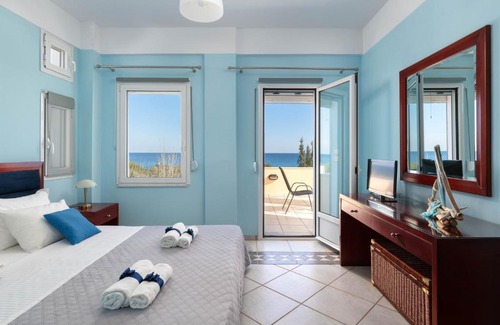 Gennadi Villa | Crystal Bay Villa by filoxenia in blue