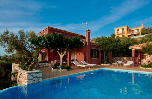 Kavallos Villa | Elegant Lefkada Villa| Villa Paeonia | 2 Bedroom | Private Pool | Breath-taking.