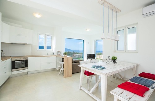 Kavros House | Modern 3 bedroom villa in Asprouliani, Triton Sea View Villa 4